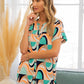 SEW IN LOVE Wrinkle-Free Geometric Short Sleeve Shirt