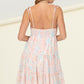 HYFVE Flirty Floral Tie-Strap Midi Dress