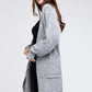 BIBI Twist Knitted Open Front Cardigan with Pockets