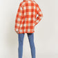 DAVI & DANI Fuzzy Boucle Textured Double Breasted Coat Jacket
