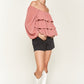 JADE by JANE Tiered flounce designed Top JJT5023