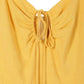 LILOU Casual Summer Tank Strap Dress with Back Split