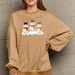 SIMPLY LOVE Full Size Snowmen Graphic Christmas Sweatshirt