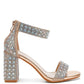 RAG & Co. Cady Rhinestones And Sequins Block Sandals