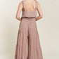 JADE by JANE Elastic Strap Tiered Plus-size Jumpsuit