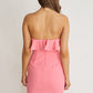 ONE & ONLY COLLECTIVES Sweetheart Neckline Lined Mini Dress
