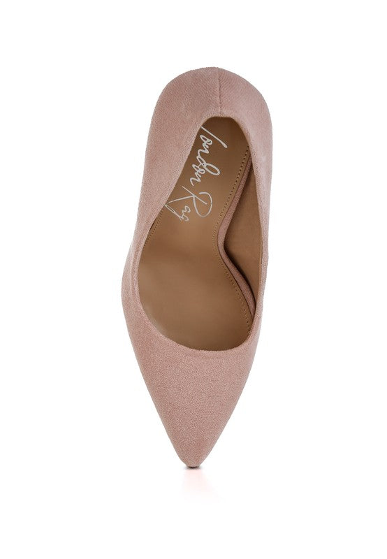 Uboa Slim Block Heel Pumps