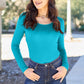 BASIC BAE Full Size Round Neck Long Sleeve Bodysuit