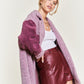 JADE by JANE Color block sherpa Shacket JJO5017