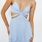 ONE & ONLY COLLECTIVE Draped Cup Cami Mini Dress