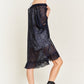 LACE OVER SIZE RUFFLE KIMONO