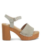RAG & Co. Daniela Suede High Block Sandals