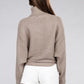 ZENANA Viscose Dolman Sleeve Turtleneck Sweater