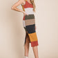 JADE by JANE Knit Color Block Pencil Tank Casual Dress