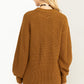 HYFVE Cable-Knit Ribbed Mini Sweater Dress