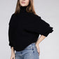 ZENANA Viscose Dolman Sleeve Turtleneck Sweater