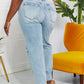 VERVET BY FLYING MONKEY Full Size Womens Allie 90's Dad Jean