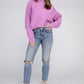 ZENANA Viscose Dolman Sleeve Turtleneck Sweater