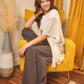 LACE OVER SIZE RUFFLE KIMONO