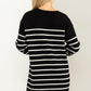 HYFVE Casually Chic Striped Sweater Dress