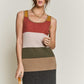 JADE by JANE Knit Color Block Pencil Tank Casual Dress