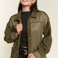 JADE BY JANE Faux Fur and Suede Jacket JJO5028
