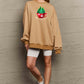 SIMPLY LOVE Full Size "MERRY CHRISTMAS" Graphic Sweatshirt