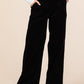 Mittoshop Corduroy Back Elastic Waist Pants