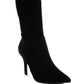 RAG & Co. Himkok Distressed Denim Mid-Calf Boots
