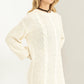 HYFVE Cable-Knit Ribbed Mini Sweater Dress
