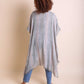 LETO Woven Long Line Tribal Kimono