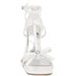 RAG Company Affluence T Strap Stone Encrusted Heeled Sandal