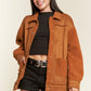 JADE BY JANE Faux Fur and Suede Jacket JJO5028