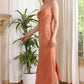 LILOU Casual Summer Tank Strap Dress with Back Split