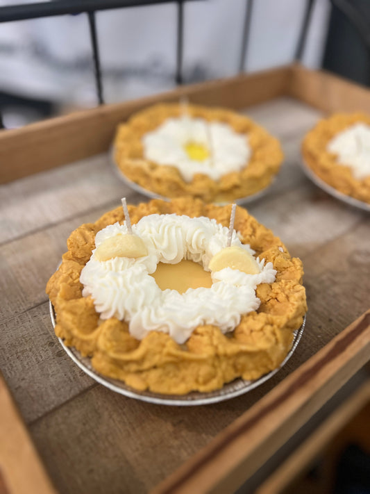 6” Banana Cream Pie Candle