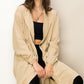 HYFVE Long Button Front Cool Oversized Coat