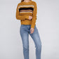 AMBIANCE APPAREL Striped Pullover Knit Sweater