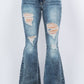 GJG DENIM Storm Bell Bottom Womens Jean