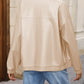 Zip Up Dropped Shoulder Jacket