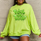 SIMPLY LOVE Full Size "TRICK OR TREAT" Graphic Sweatshirt
