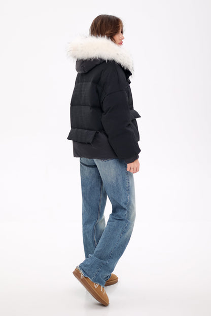 Genuine Fur Down Fill Parka