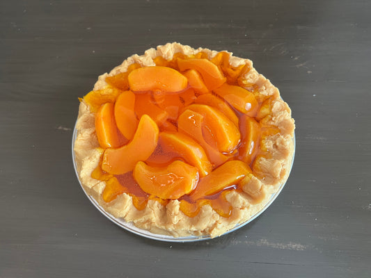 9" Peach Bourbon Pie Candle
