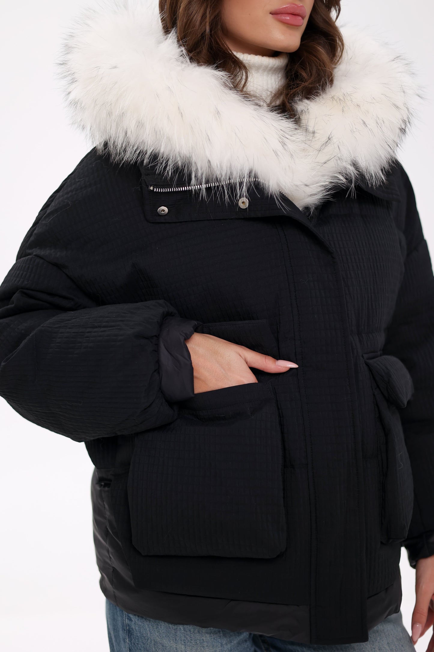 Genuine Fur Down Fill Parka