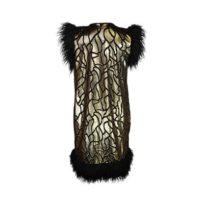 Zenobia Faux Fur Trim Vest (PRE-ORDER)
