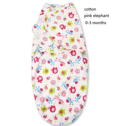 100% Cotton Baby Swaddle Wrap Blanket Newborn Infants Baby Envelop Sleep Bag Sleepsacks For Girls