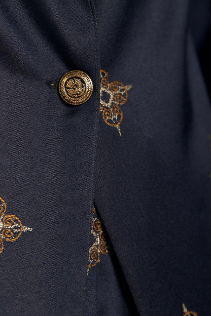 Standout Black and Gold Blazer