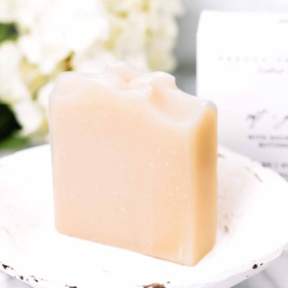 Soft + Gentle Buttermilk Soap Made for Sensitive Skin Fragrance Free Handmade Tallow and Goat Milk Soap Bar