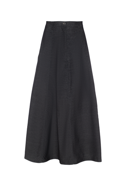 Cotton Maxi A Line Skirt