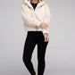 AMBIANCE APPAREL Fluffy Zip-Up Teddy Hooded Coat
