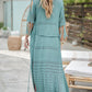 DAVI & DANI Long Summer Cardigan with Fringe